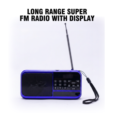 Long Range Super FM Radio With Display (BLS27)
