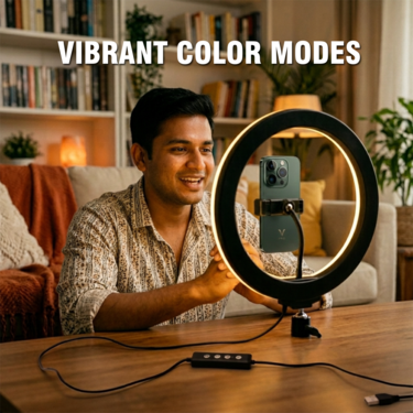 RGB LED Soft Ring Light For Content Creator (SRL2)