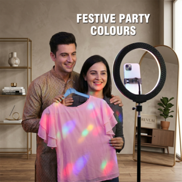 RGB LED Soft Ring Light For Content Creator (SRL2)