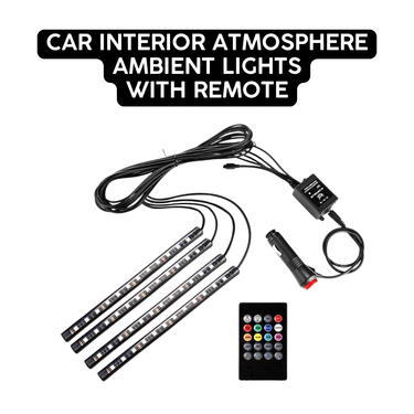 Car Interior Atmosphere Ambient Lights With Remote (CIDL14)