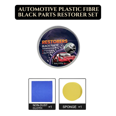 Automotive Plastic Fibre Black Parts Restorer Set (CC3)