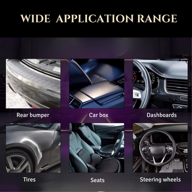 Automotive Plastic Fibre Black Parts Restorer Set (CC3)