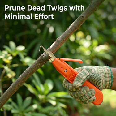Multipurpose Fruits Vegetable Picker Twig Pruning Shear Bottle Opener Gardening Tool (GHT14)