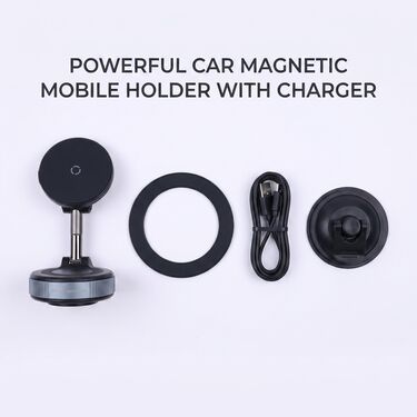 Powerful Car Magnetic Mobile Holder With Charger (CMH7)