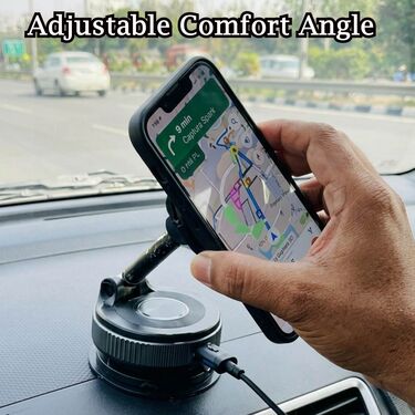 Powerful Car Magnetic Mobile Holder With Charger (CMH7)