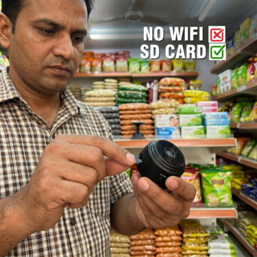 Rechargeable CCTV Camera With SD Recording (CCTV46)