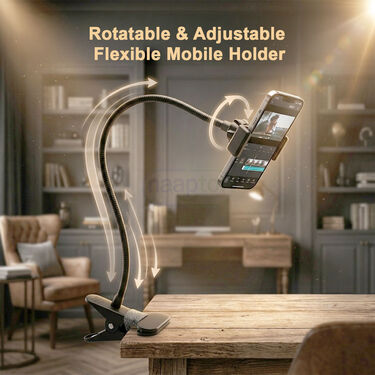 Rotatable and Adjustable Flexible Mobile Holder (MH5)