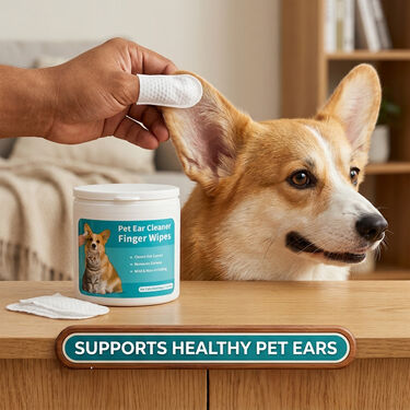 Pack of 50 Pet Ear Cleaner Fingure Wipes (PET8)