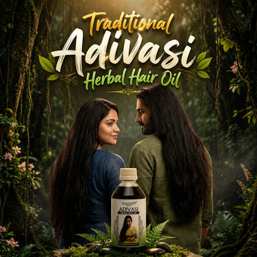Traditional Adivasi Herbal Hair Oil (HC12)