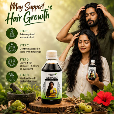 Traditional Adivasi Herbal Hair Oil (HC12)