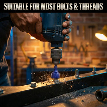 Heavy Duty External Chamfer Tool For Damaged Bolts and Metal Rods (HT108)