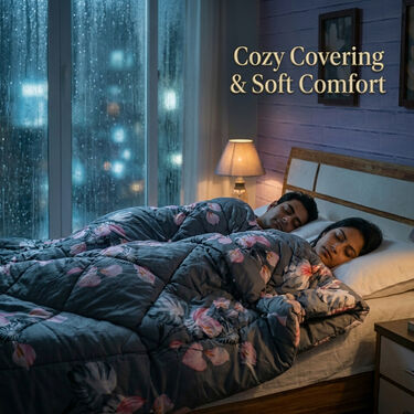 Floral Dream Double Bed Comforter (DCOM2)