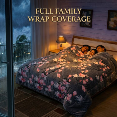 Floral Dream Double Bed Comforter (DCOM2)