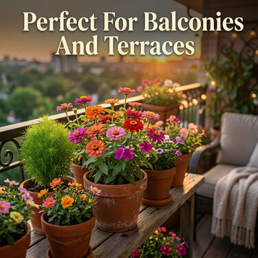 Pack of 5 Summer Flower Seeds For Pots Terrace & Home Garden (SFS5)