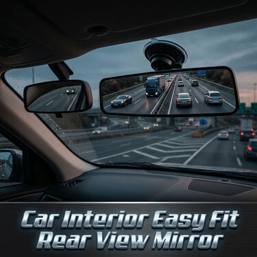 Car Interior Easy Fit Rear View Mirror (IRVM5)
