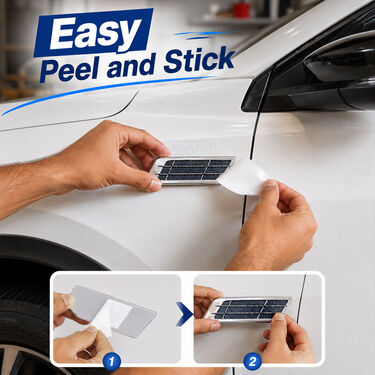 Car AC Vent Chrome Grill With Sensor Light (CEDL4)