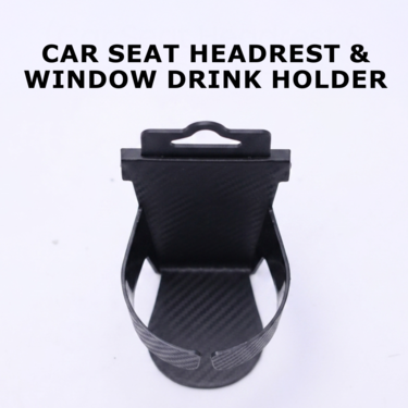 Car Seat Headrest & Window Drink Holder (CCH3)