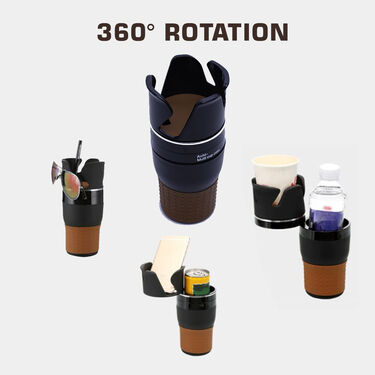 Car Seat Adjustable Multi Cup & Mobile Holder (CCH4)