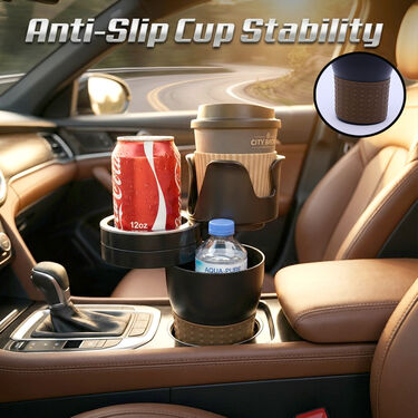 Car Seat Adjustable Multi Cup & Mobile Holder (CCH4)