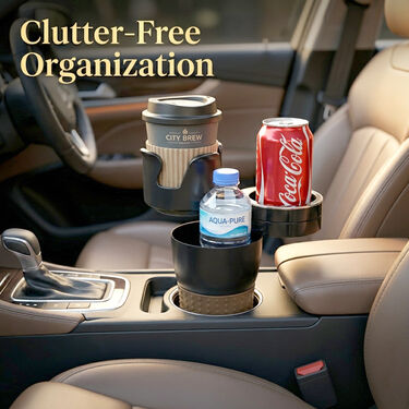 Car Seat Adjustable Multi Cup & Mobile Holder (CCH4)