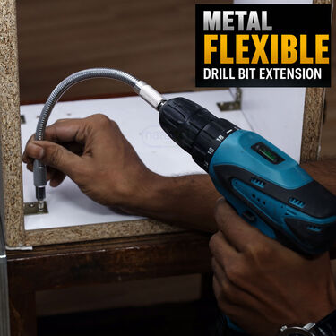 Metal Flexible Drill Bit Extension For Tight Spaces (HT109)