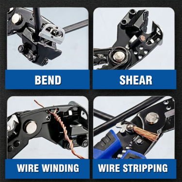 Heavy-Duty Wire Stripping Pliers (HT111)