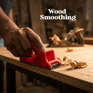 Rasp Plane Hand Tool For Drywall Finishing, Edge Trimming, and Surface Smoothing (HT112)