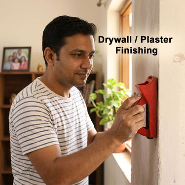 Rasp Plane Hand Tool For Drywall Finishing, Edge Trimming, and Surface Smoothing (HT112)