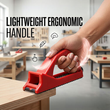 Rasp Plane Hand Tool For Drywall Finishing, Edge Trimming, and Surface Smoothing (HT112)