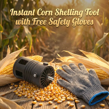 Instant Corn Shelling Tool with Free Safety Gloves (HT114)