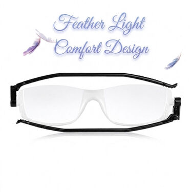 Folding Rimless Adaptive Power Reading Glasses Buy 1 Get 2 Free (3FORG4)