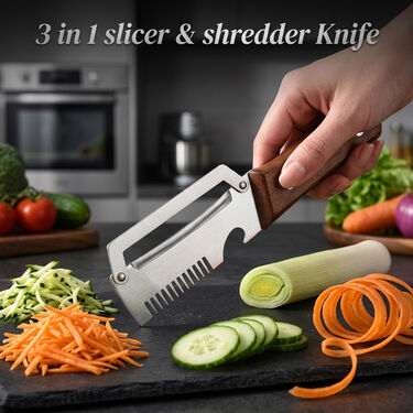 3 In 1 Slicer & Shredder Knife (CK11)