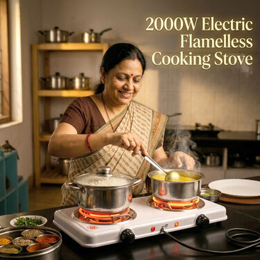 2000W Electric Flameless Cooking Stove (ECS15)