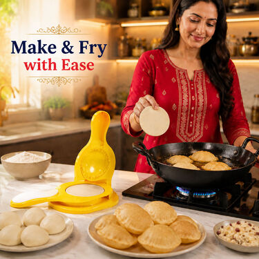 3 In 1 Puri kachori Maker + 16pcs Namkeen maker (PKG20)