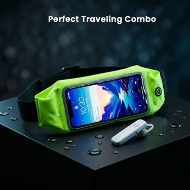 Waterproof Waist Phone Pouch Belt with single bluetooth (WBB)