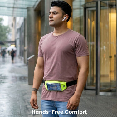 Waterproof Waist Phone Pouch Belt with single bluetooth (WBB)