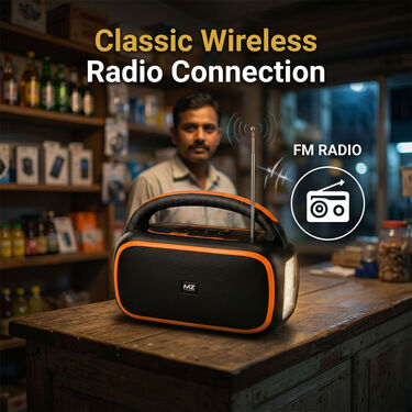 Solar Radio With Big Flash Light and Powerbank Function Bluetooth Speaker (BLS28)