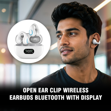 Open Ear Clip Wireless Earbuds Bluetooth With Display (TWS110)
