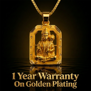 Hanuman Pendant With Golden Chain (SJPN13)
