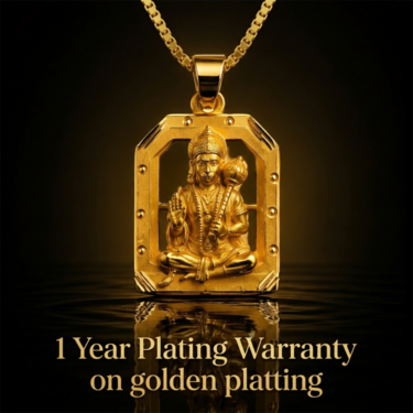 Hanuman Pendant With Golden Chain (SJPN13)