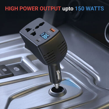 Smart Power Inverter With USB Type-C Fast Charging for Auto Car Truck (PI3)
