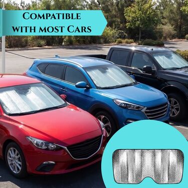 Car Windshield Heat Insulated Foldable Sunshade (CWSS7)