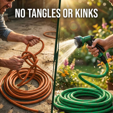 Garden Hoze Pipe With Multi Spray Gun (HP9)