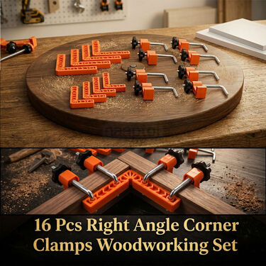 16 Pcs Right Angle Corner Clamps Woodworking (HT126)