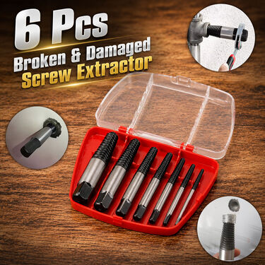 Pcs Chrome Vanadium Steel Damaged Screw (HT134)