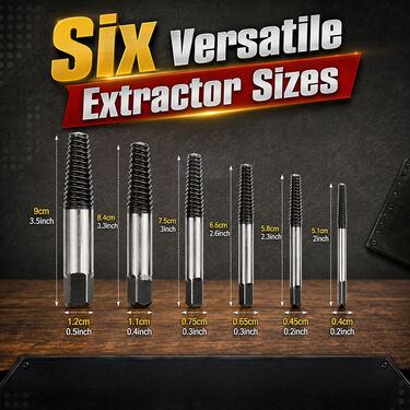 Pcs Chrome Vanadium Steel Damaged Screw (HT134)