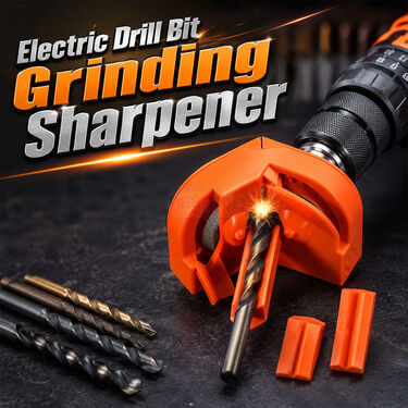 Electric Drill Bit Sharpener Knife Sharpener With 3 Grinding Blocks (HT136)