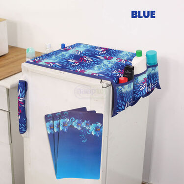 5 Pcs Fridge Cover Set With 10 Free Gifts (5FC14)