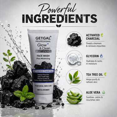 Charcoal Deep Clean Face Cleanser (BFC4)