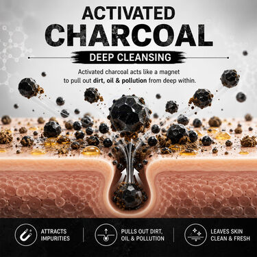 Charcoal Deep Clean Face Cleanser (BFC4)